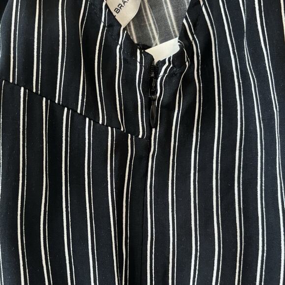 Faithfull The Brand Top Small Black White Striped One Shoulder San Andres New - Picture 7 of 11